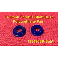 Triumph Throttle Shaft Bush Polyurethane  (Sold as a Pair)  138490SP-SetA