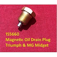 Oil Drain Plug Magnetic - Triumph & MG Midget  155660