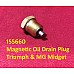 Oil Drain Plug Magnetic - Triumph & MG Midget  155660