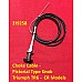 Choke Cable - Pictorial Type Knob - Triumph TR6 PI Models -  CR Models  219258