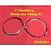 7" Headlamp Bowls and Fitting Kit - Twin Units    27H8264X