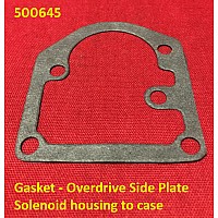 Gasket - Overdrive Side Plate - A Type Over Drive  Triumph TR2-TR6 Stag and Saloons    500645