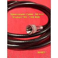 Speedometer Cable  84 Inch Triumph TR2 - TR5 RHD - 504611