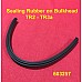 Sealing Rubber on Bulkhead - TR2 from TS5251, TR3, TR3a - 603257