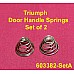 Triumph Door Handle Springs GT6 Spitfire TR4-TR6 (Set of 2) 603382-SetA