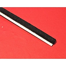 Door Drop-Glass Inner Waist Seal Strip  MGB (525mm)  (The Furry Piece). AHH7848