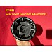 Gear Lever Gauntlet and Grommet - Black Coarse Grain - Triumph 631881