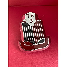 Triumph TR3 Enamelled Bonnet Badge    606422  BADGE12