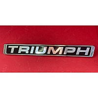 Triumph Upper Front Panel Bonnet Badge  627254    BADGE30