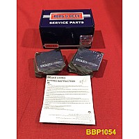 Borg & Beck Front Brake Pads Cortina, Dolomite- BBP1054