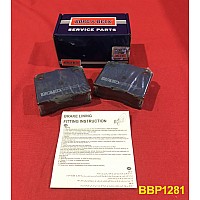 Borg & Beck Rear Brake Pads  Jaguar E-Type & Jaguar XJ Series  BBP1281