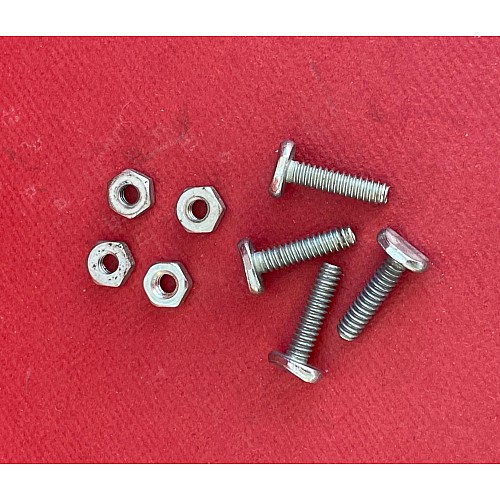Jaguar Special Bolt  T-head bolt. Includes Nuts  BD9848  ( Set of Four )  BD4919/13-SetA