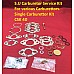 S.U Carburetor Service Kit  - For various Carburettors. Single Carburettor Kit   CSK 40