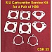 S.U Carburettor Service Kit for Pair of HS6 SU Carburettors CSK 55