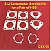 S.U Carburetor Service Kit for Pair of HS6 Carburetors (Waxstat)    CSK 91