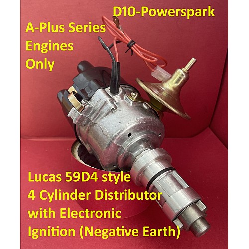 Powerspark Lucas 59D4 Distributor with Electronic Ignition Kit A Plus Engines Only D10-Powerspark Powerspark Lucas 59D4 Distributor with Electronic Ignition Kit A Plus Engines Only D10-Powerspark