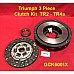 Borg & Beck Clutch Kit  3 Piece Kit -  Triumph TR2 TR3 TR4   GCK6001X     HK9788