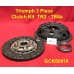 Borg & Beck Clutch Kit  3 Piece Kit -  Triumph TR2 TR3 TR4   GCK6001X     HK9788