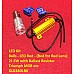 Bulb Kit - LED Red - (Red for Red Lens)  21-5W with Ballast Resistor - Triumph MGB etc  GLB380LRK