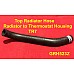 Top Radiator Hose - LH - Radiator to Thermostat Housing - GRH523