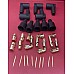 Terminal & Boot Pack for Spark Plug Leads  Coil & Distributor Cap on 4 Cylinder HT Leads.  IA_4_Cyl_terms