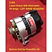 Lucas Classic 18ACR Alternator 34 Amps - Left Hand Adjuster - Reman Unit by Powerlite UK    LCA1L