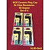 Spark Plug Cap NGK Phenolic Resin 90 Degree. 5k Ohm Resistance.     NLB5-Set4