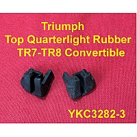 Triumph Top Quarterlight Rubber TR7-TR8 Convertible (pair) YKC3282-3
