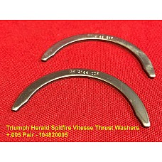 Triumph Thrust Washers  Herald Spitfire Vitesse  +005 pair - 104820005