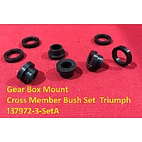 Gearbox Mount Cross Member Bush Set  Triumph Stag Triumph 2000 - 2.5  (Sold as a Set of Four ) 137972-3-SetA