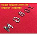 Badge Tailgate Letter Set  MGB GT - 18G8766