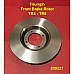 Triumph Front Brake Rotor Brake Disc TR4 - TR4a TR250 TR5 TR6  209327