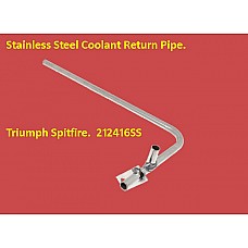 Stainless Steel Coolant Return Pipe. Triumph Spitfire.  212416SS