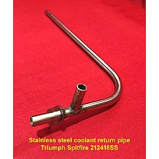 Stainless Steel Coolant Return Pipe. Triumph Spitfire.  212416SS