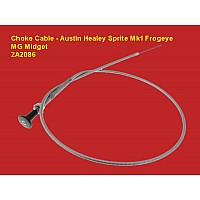 Choke Cable - Austin Healey Sprite Mk1 Frogeye & MG Midget  2A2086