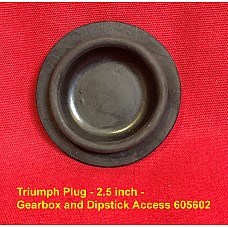 Triumph Plug - 2.5 inch - Rubber Plug Gearbox and Dipstick Access 605602