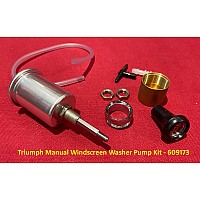 Windscreen Washer Manual Pump Kit  Triumph  609173