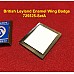 British Leyland Enamel Wing Badge  (Sold as a pair)  725525-SetA