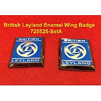 British Leyland Enamel Wing Badge  (Sold as a pair)  725525-SetA