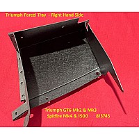 Triumph Parcel Tray  GT6 Mk2 & Mk3  Spitfire Mk4 & 1500 Right Hand 813745