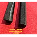 Triumph TR3a-TR6 Length of Felt Glass Channel Pair- 850430F-SetA