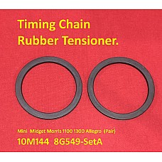 Timing Chain Rubber Tensioner. Mini  Midget Morris 1100 1300 Allegro  (Pair) 10M144  8G549-SetA
