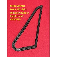 MGB MGBGT Front 1/4 Light Glazing Rubber. Right Hand. AHH7435