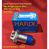 Hardi Fuel Pump Dual Polarity - MG Midget Classic Mini BMC 1100 & 1300  AUF214Q