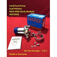 Hardi Fuel Pump Dual Polarity MGA 1500 & 1600  MGB (Early Models)  - 1112-1 AZX1332Q