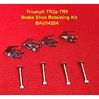 Triumph TR3a-TR6 Brake Shoe Retaining Kit - BAU1420A