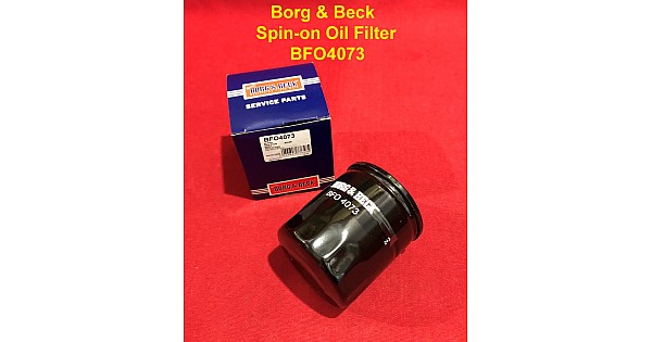 Borg & Beck BFO4073 Filtro Olio Monoblocco Con Valvole Di Riflusso – Altezza 85 Mm – Diametro 76 Mm – Filettatura UNF 5/8-16 – Qualità OE