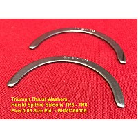 Triumph Thrust Washers Herald Spitfire Saloons TR5 - TR6 - Plus 0.05 Size pair - BHM1366005