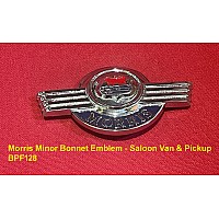 Morris Minor Bonnet Emblem Saloon Van & Pickup  - BPF128