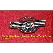 Morris Minor Bonnet Emblem Saloon Van & Pickup  - BPF128